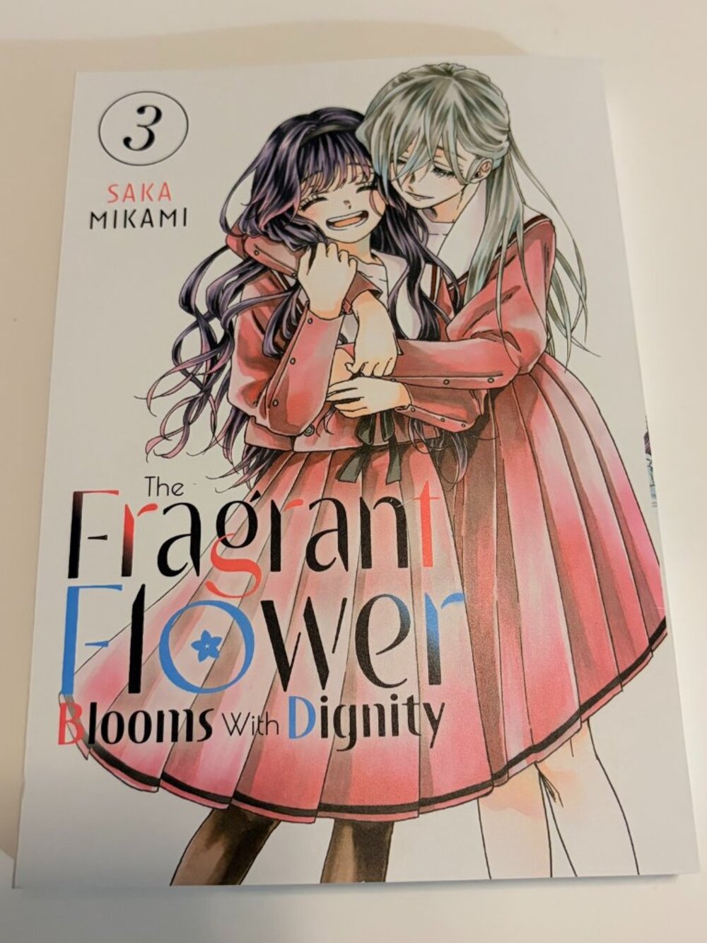 The Fragrant Flower Blooms With Dignity Vol 3 Saka Mikami Manga Like New
